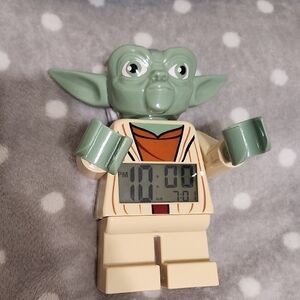 LEGO Yoda Alarm Clock - Green and Tan